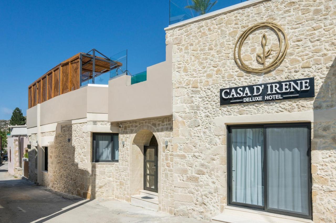 Casa D'Irene Deluxe Hotel Falasarna Exterior foto