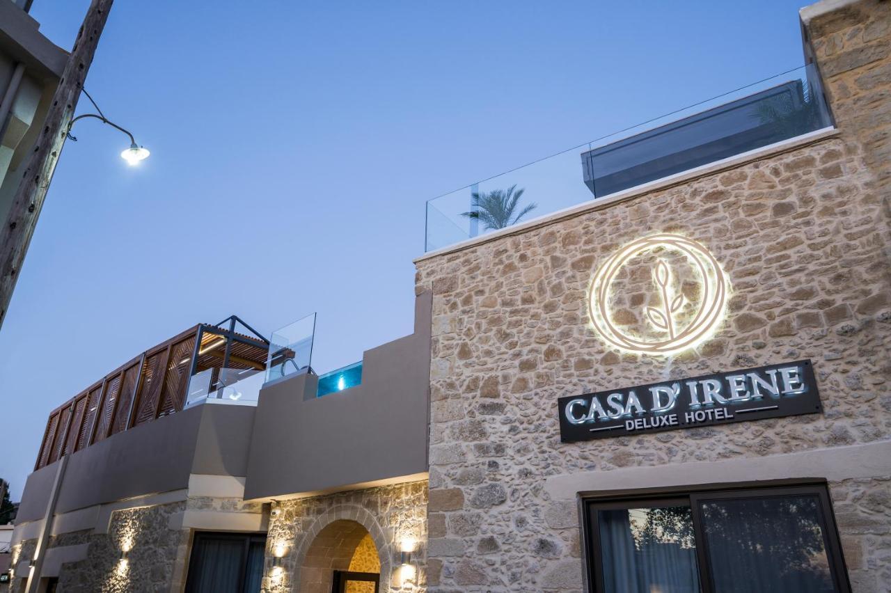 Casa D'Irene Deluxe Hotel Falasarna Exterior foto